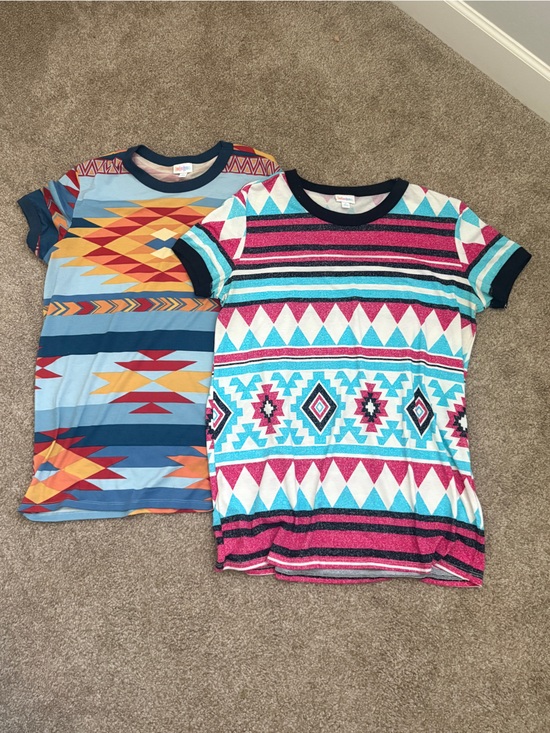 LuLaRoe Tops - Bundle of LuLaRoe Aztec Liv Tees